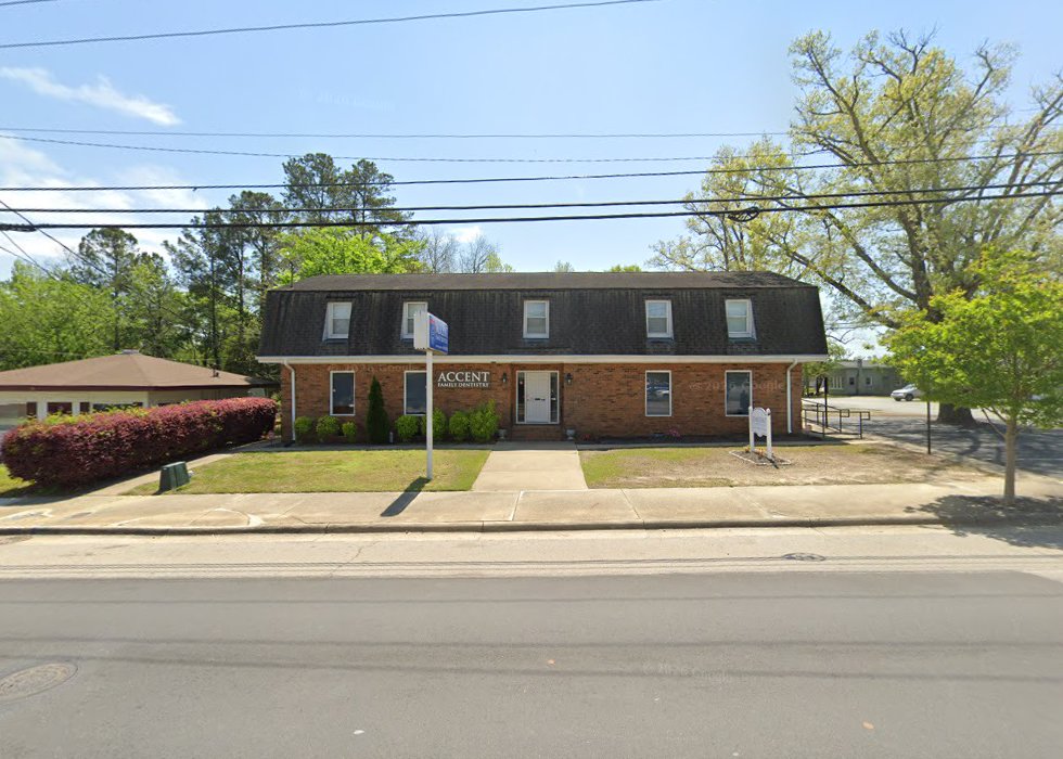 Accent Family Dentistry office exterior in Angier, NC